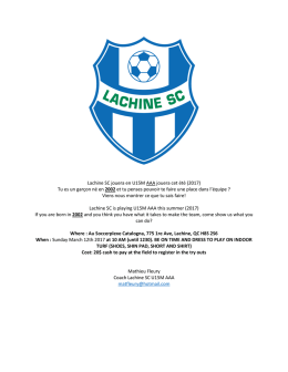 Lachine SC - ARS Lac St