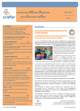 n&deg; 35 - Centre de documentation du CREFOR
