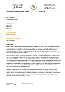 50201928 Publication externe de poste vacant