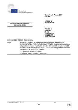 10728/4/16 REV 4 ADD 1 ab 1 DRI