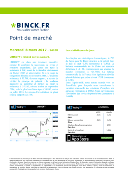 Point de march&eacute;