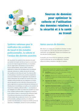 Sources de données pour optimiser la collecte et l`utilisation