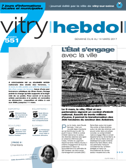 Vitry hebdo 551 - Mairie de Vitry-sur