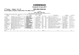 cordemais - Resultat PMU