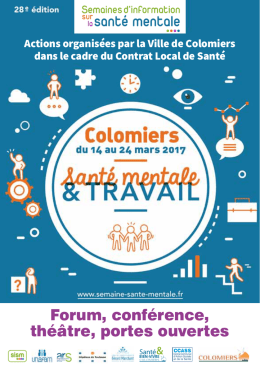 programme-sism-2017-colomiers - La semaine de la santé mentale