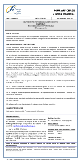 pour affichage - AMEQ en ligne