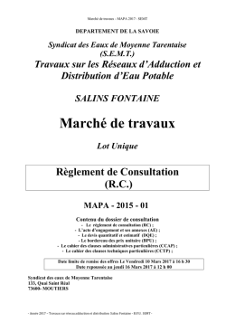 March&eacute; de travaux - March&eacute;s publics info