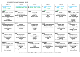 menus restaurant scolaire 2017