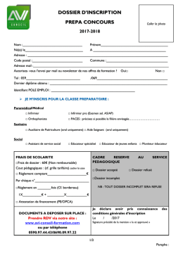 dossier - avi conseil formation