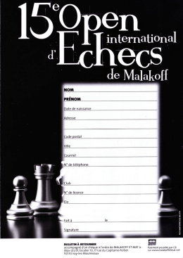 Fiche d`inscription ici.