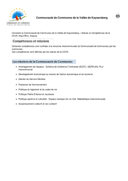 Version pdf - Communaut&eacute; de Communes de la Vall&eacute;e de