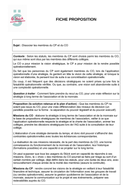 dissociation CP/CO