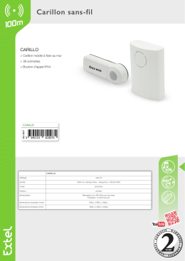 Carillon sans-fil