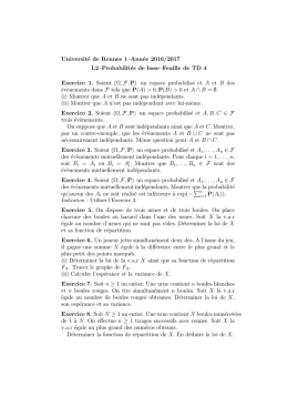 feuille TD4 - Universit&eacute; de Rennes 1