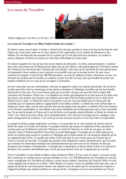 Les cocus du Trocadéro