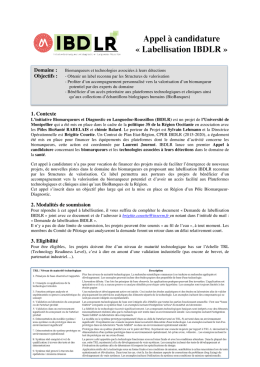 Télécharger l`appel à candidature