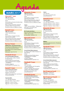 Agenda - Fouras