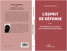 L`ESPRIT DE DÉFENSE