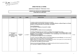 du 08 mars au 14 mars 2017 - Ville de Charleville