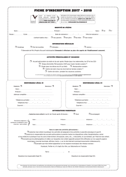 Fiche d`inscription - Mairie de Villetaneuse