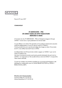 T&eacute;l&eacute;charger - Canal+ Groupe