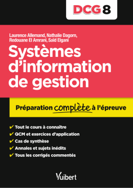 DCG 8. Systèmes d`information de gestion