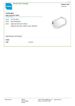 721575-9010 Angle de descente 130x54,