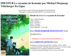 PDF/EPUB Le royaume de Kensuké par Michael