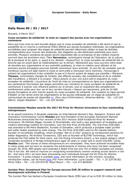 Daily News 09 / 03 / 2017