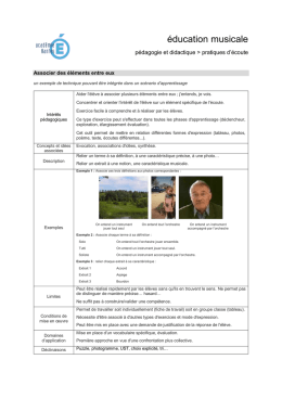 &eacute;ducation musicale