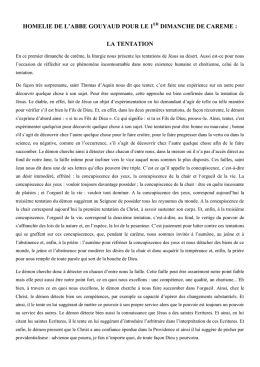 La derni&egrave;re hom&eacute;lie - la Croix glorieuse