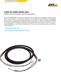 C&acirc;ble Ex ATEX/IECEx/EAC