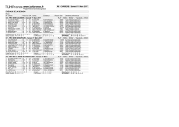 R6 - CARRERE - Samedi 11 Mars 2017