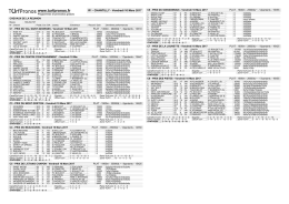R1 - CHANTILLY - Vendredi 10 Mars 2017