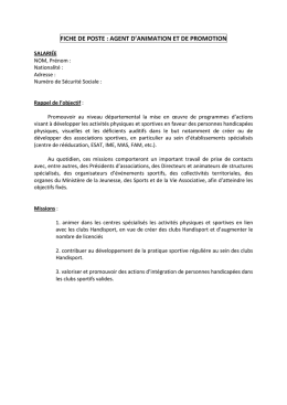 Handisport Grand Est en ligne. Le site officiel vous propose ses