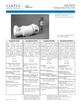 GS-2079 Rev C - Varex Imaging