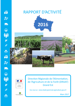 rapport d`activité - DRAAF Grand Est