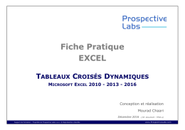Fiche pratique TCD