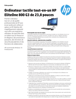 PSG AMS Commercial Desktop Datasheet 2013