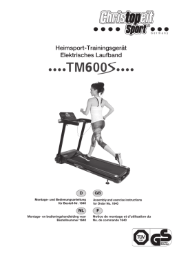 Heimsport-Trainingsgerät Elektrisches Laufband