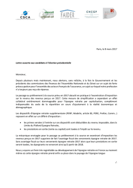 Lire la lettre - Club Patrimoine