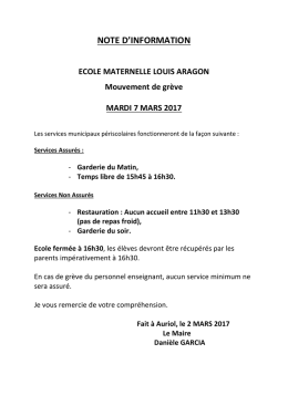 Ecole Louis Aragon Maternelle