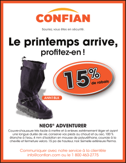 Le printemps arrive,
