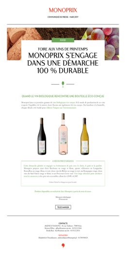 Foire aux vins de Printemps