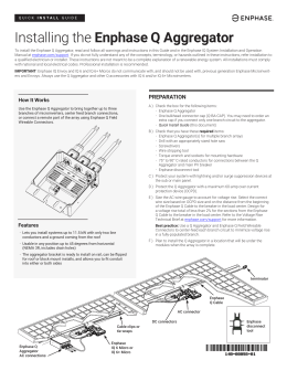 - Enphase Energy