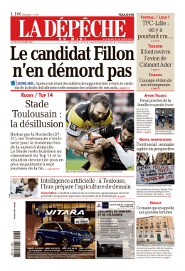 Voir la Une