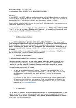 Consultez le r&egrave;glement du jeu