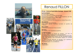 Renaud FILLON - Entente Sportive Renault