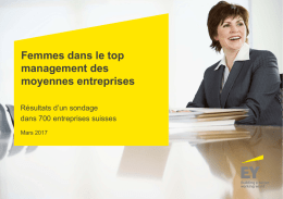 Femmes dans le top management des moyennes entreprises
