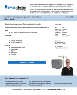 Ma&ccedil;on A ou B - PDF de l`Annonce du 09.03.2017